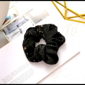 Black & Gold Scrunchie